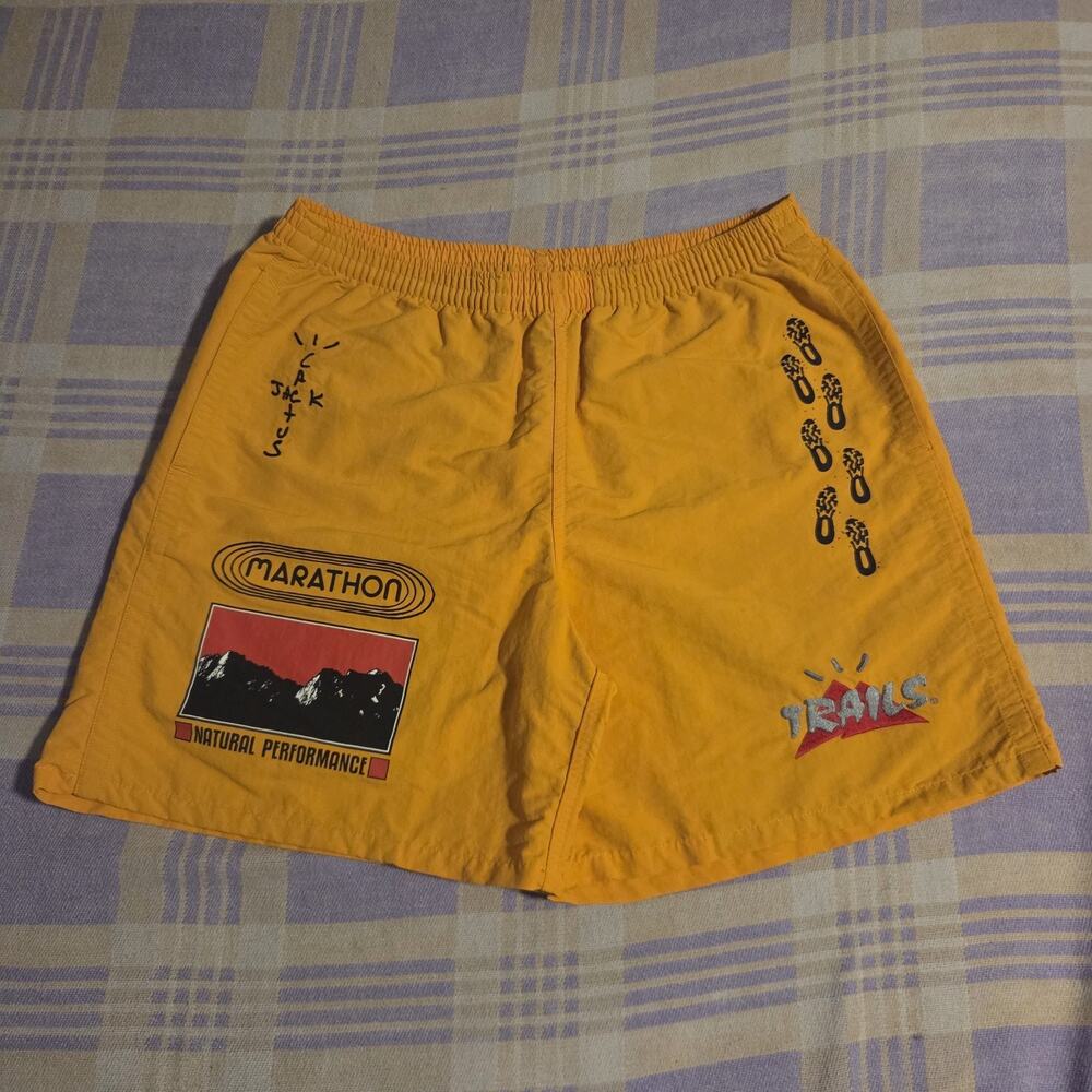 Cactus Jack Marathon Natural Performance Medium Trails Athletic Shorts Nylon